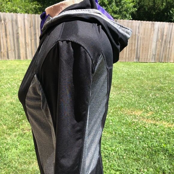 MONDETTA half zip hooded pullover - Picture 3 of 10